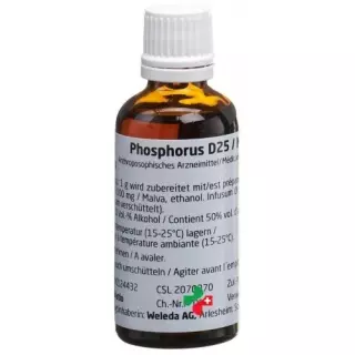 WELEDA Phosphorus D 25/Malva 5% Dil 50 мл