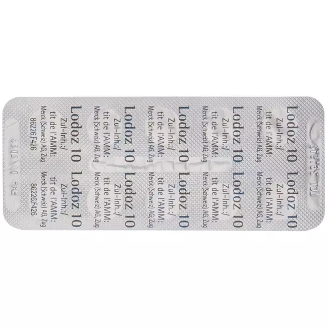 LODOZ 10 Filmtabl 10/6.25mg
