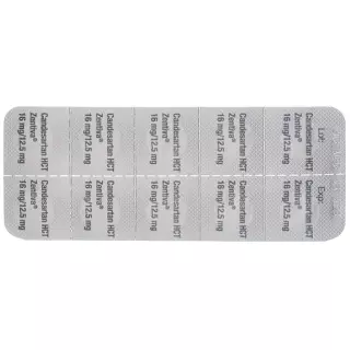 Candesartan HCT Zentiva Tabl 16/12,5 мг 30 шт