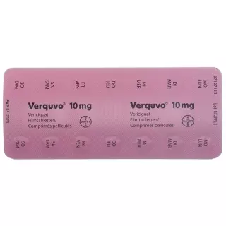 VERQUVO плівка таблетки 10 мг