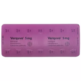 VERQUVO плівка таблетки 5 мг