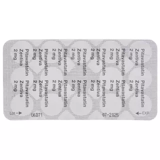 PITAVASTATIN Zentiva Filmtable 2 мг