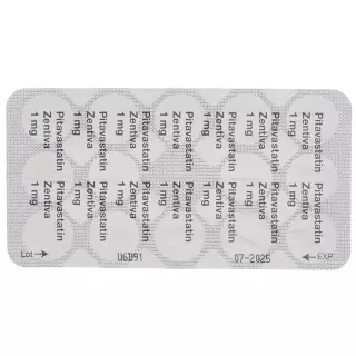 PITAVASTATIN Zentiva Filmtable 1 мг
