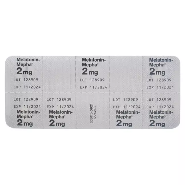 MELATONIN Mepha Ret Tabl 2 мг