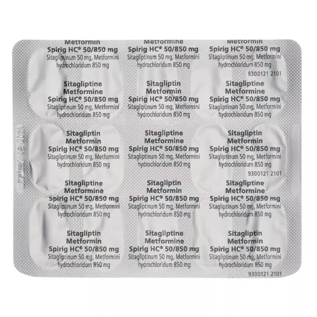 SITAGLIPTIN Metform Spirig HC 50/850mg