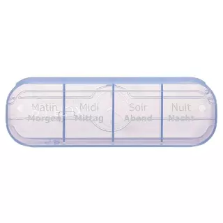 Дозатор лекарств PILBOX Maxi 7 T DE/FR, синий