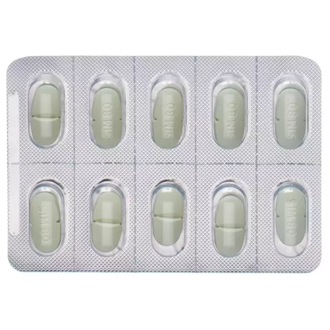 Simvastatin Spirig HC Filmtabl 80 мг 100 шт