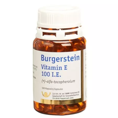 Burgerstein Vitamin E Capsules 100 МО Ds 100 шт