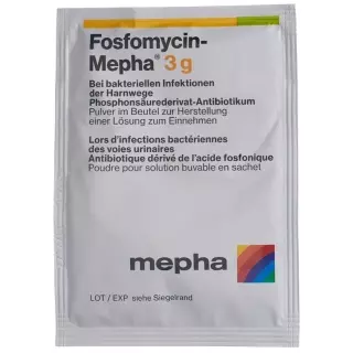 Фосфоміцин-Мефа 3 г порошок для перорального розчину пакет