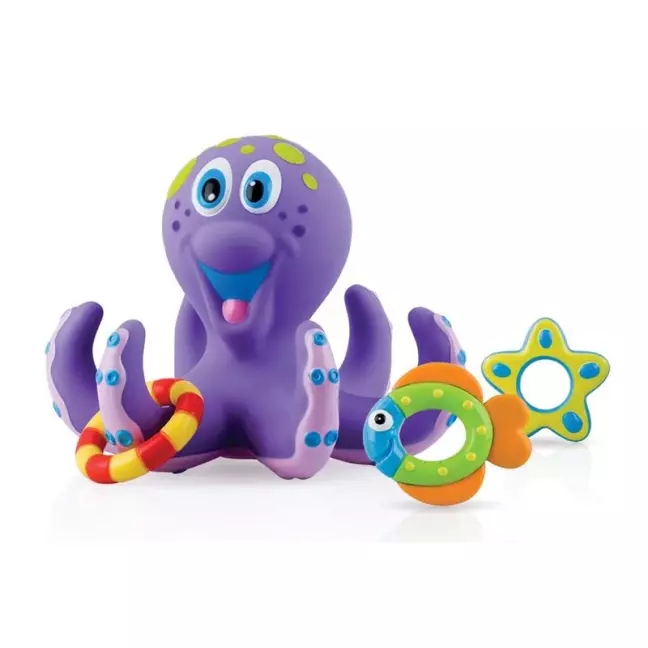 NUBY Плаваючий восьминіг з ігровими фігурками