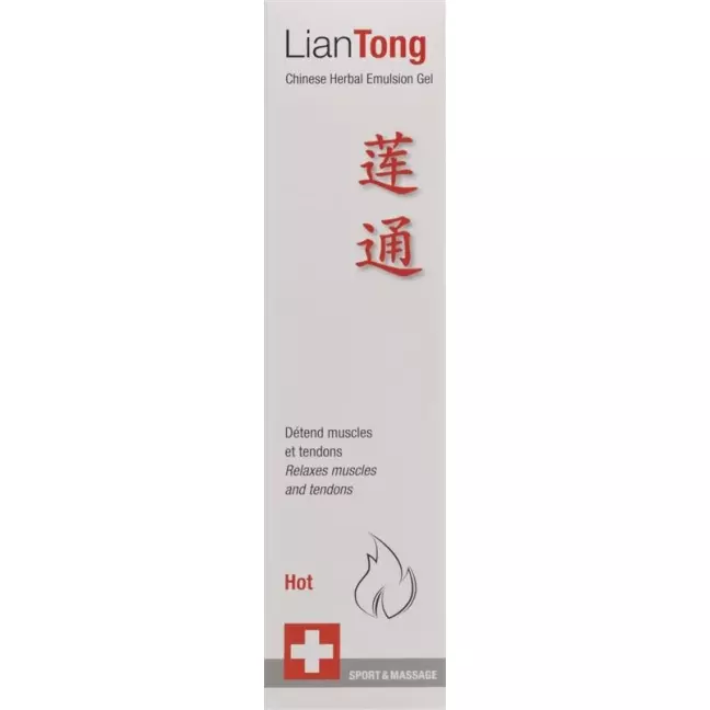 LIANTONG Chinese Herbal Emulsion Gel Hot