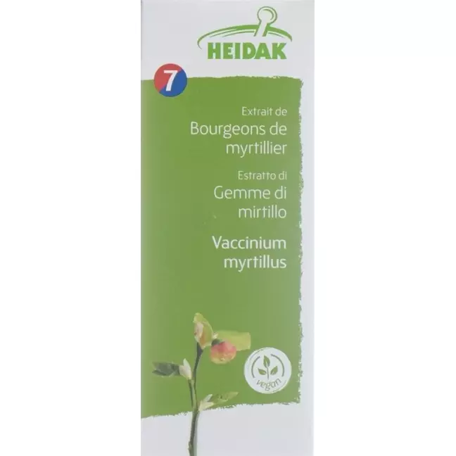 HEIDAK Bud Blueberry Vaccinium myrtillus Glyc Maz Bottle 250 мл