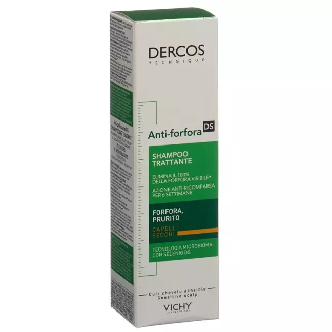 Vichy Dercos Шампунь проти лупи для сухого волосся німецька/італ