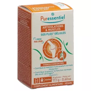 Puressentiel Joint &amp; Muscle SOS Flex Kaps Ds 30 шт