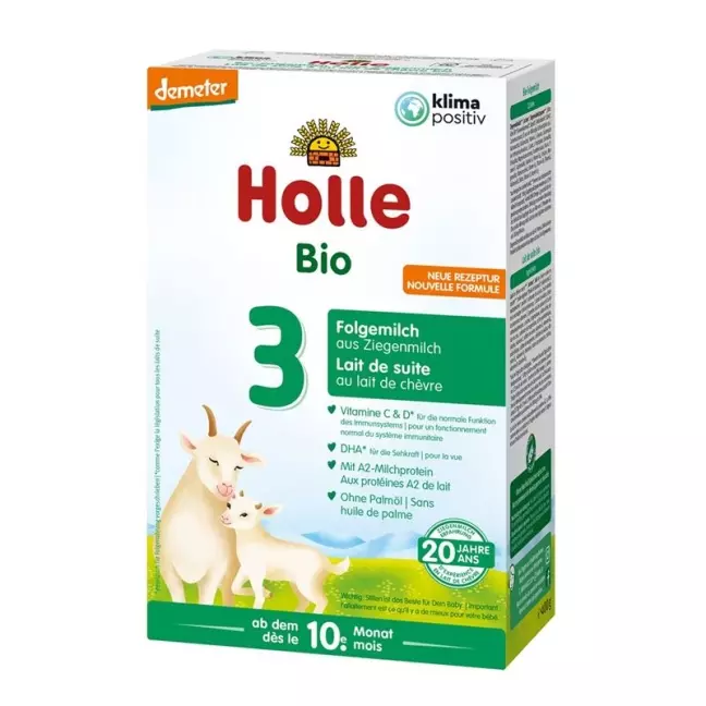 Органічне наступне молоко HOLLE 3 козяче молоко (и)