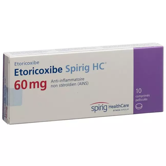 Etoricoxib Spirig HC Filmtabl 60 мг 30 шт