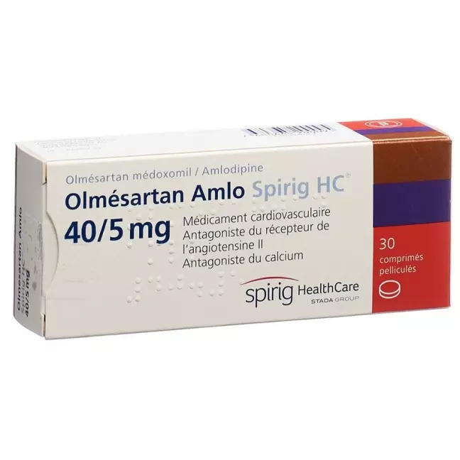 OLMESARTAN AMLO Spirig HC Filmtabl 40/5mg