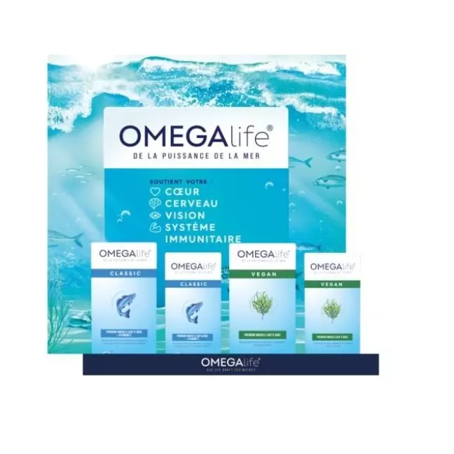 OMEGA-LIFE Thekensteller classic+vegan ass 7Stk OMEGA-LIFE Thekensteller classic+vegan ass 7Stk