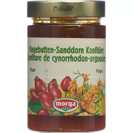 Варення MORGA обліпиха м'якоть шипшини 350 г