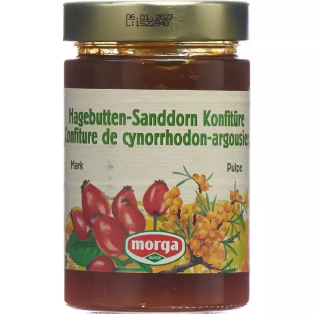 Варення MORGA обліпиха м'якоть шипшини 350 г