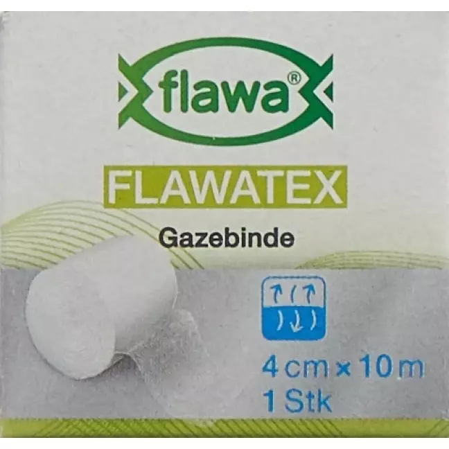 Марлевий бинт Flawa Flawatex 4смх10м нееластичний