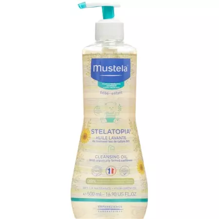Масло для вмивання Mustela STELATOPIA для атопічної шкіри Disp 500 мл