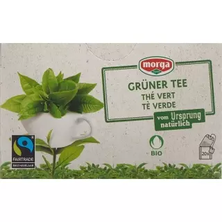 MORGA Grüner Tee m/H Bio Fairtrade Knospe