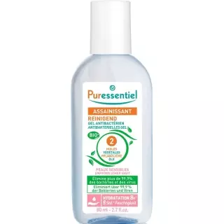 PURESSENTIEL Gel reinigend antibakt emp Haut
