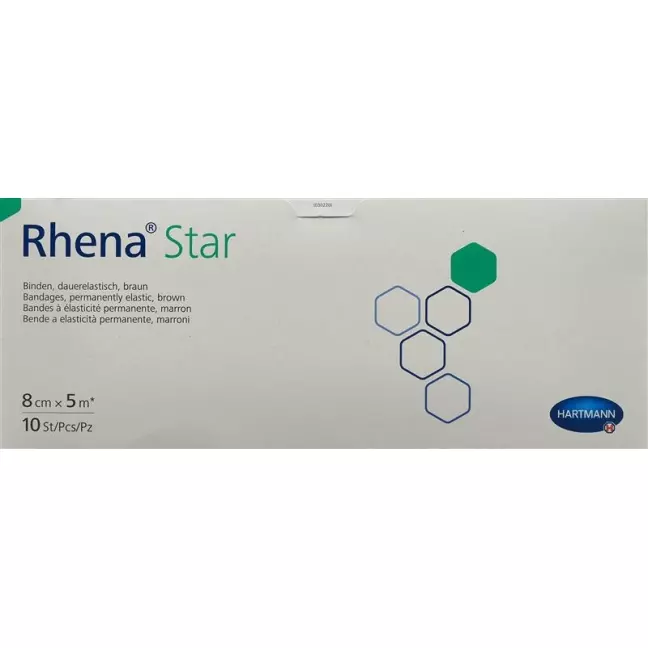 RHENA Star Elast Binde 8cmx5m hautf offen RHENA Star Elast Binde 8cmx5m hautf offen