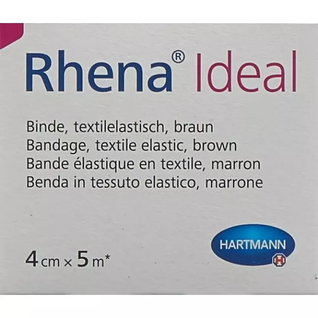 RHENA Ideal Elastische Binde 4cmx5m hautf