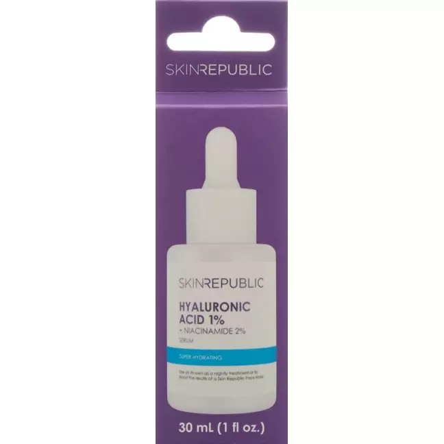 SKIN REPUBLIC Сироватка з гіалуроновою кислотою 1%.