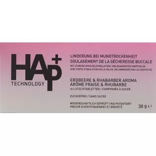 Пастилка HAP+ зі смаком полуниці та ревеню