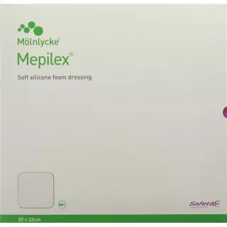 Пов&#39;язка пінна Mepilex Safetac 20х22см силіконова 5 шт