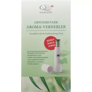 AROMALIFE Abwehrstark Lilia Vernebler weiss