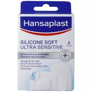 Упаковка силіконових пластирів Hansaplast 8 шт