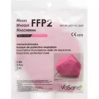 VASANO Maske FFP2 rosa versiegelt D/I/F