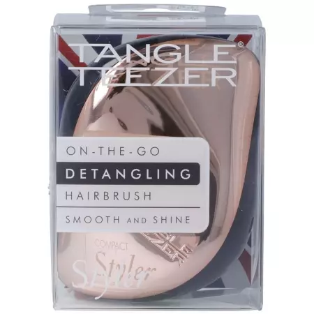 TANGLE TEEZER Компактна гребінець для волосся ro go black