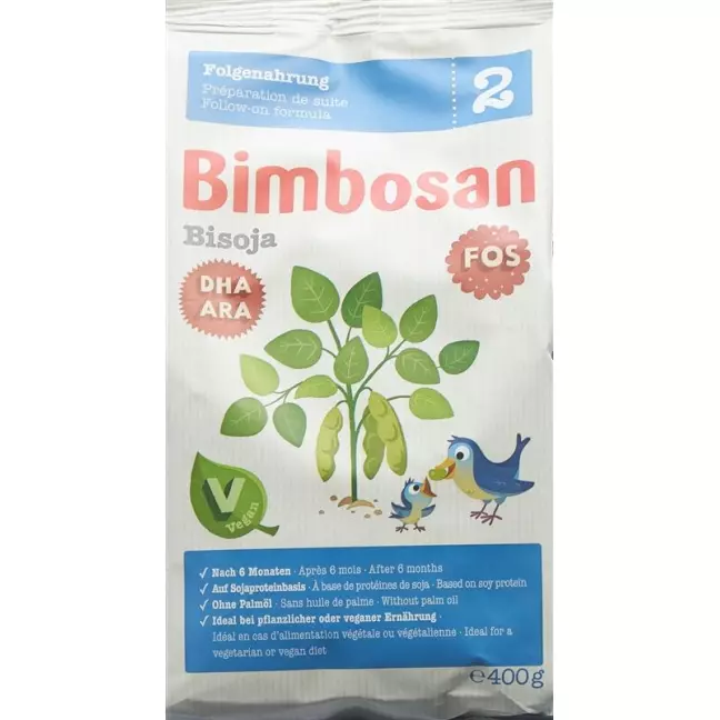 Bimbosan Bisoja 2 доповнювальна формула 400 г