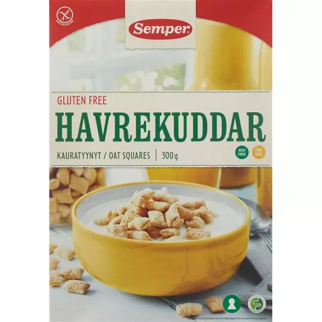 SEMPER Havrekuddar Oat Squares glutenfree