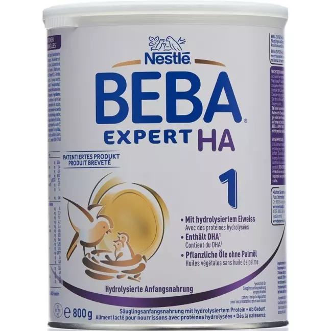 Beba EXPERTPRO HA 1 від народження Ds 800 г