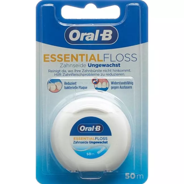 Oral-B Essentialfloss 50 м без воску