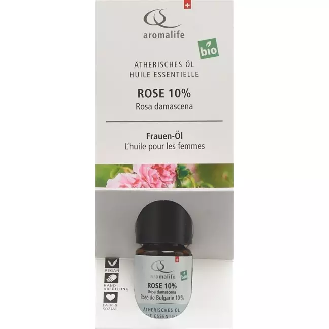 AROMALIFE TOP Троянда 10% ефір/олія ORGANIC