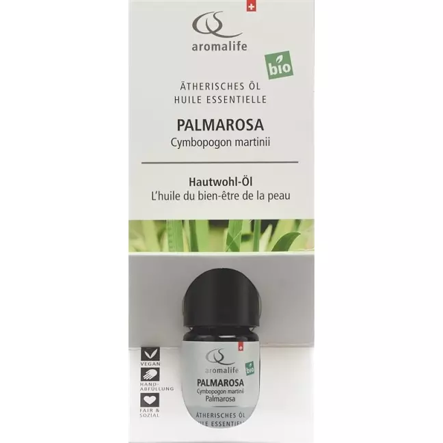 AROMALIFE TOP Ефірна олія/олія Palmarosa ORGANIC