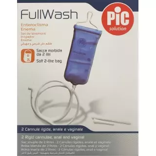 PIC SOLUTION Набор ирригаторов Fullwash, 2 л, с анальной и вагинальной канюлей