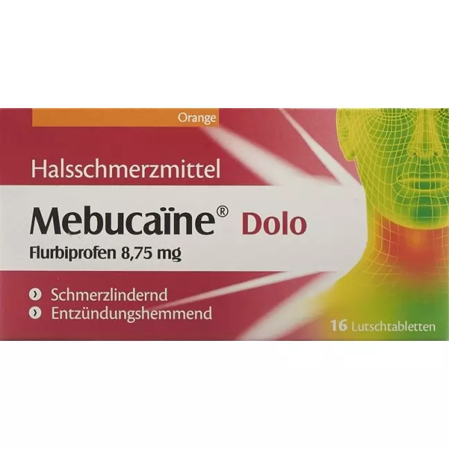 MEBUCAÏNE Dolo таблетки для розсмоктування 8,75 мг