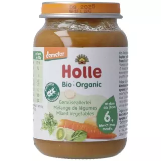 Банку для овочів Holle 190 гр