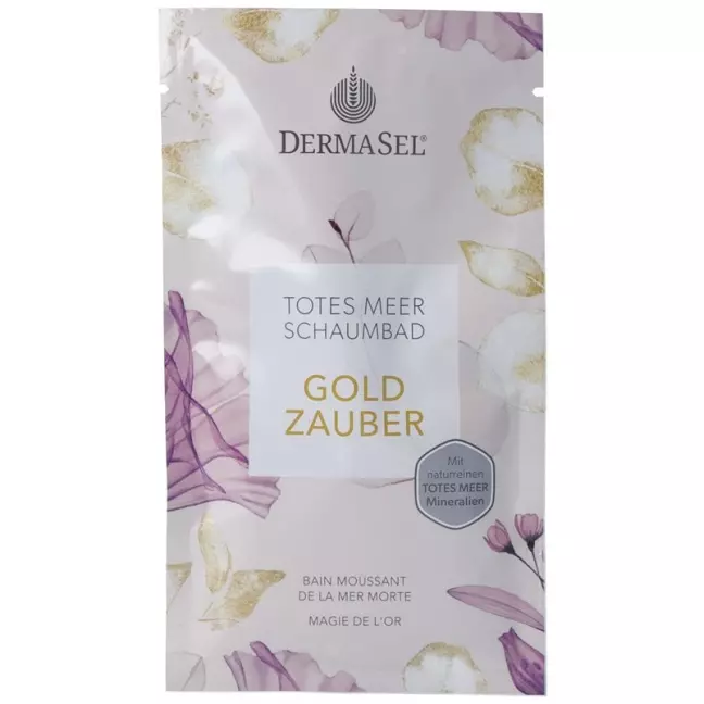 DERMASEL пінна ванна gold magic df