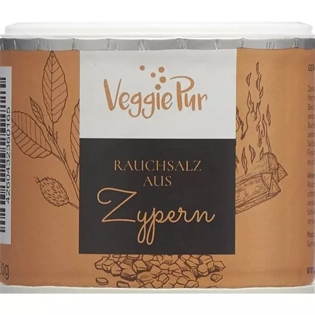 VEGGIEPUR Копченая соль с Кипра VEGGIEPUR Копченая соль с Кипра