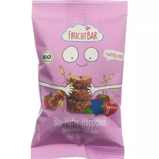 Вівсяні снеки FRUITBAR органічні лісові яблука