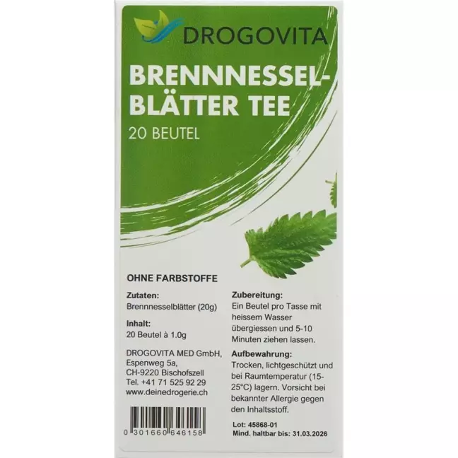 DROGOVITA Brennnessel Tee